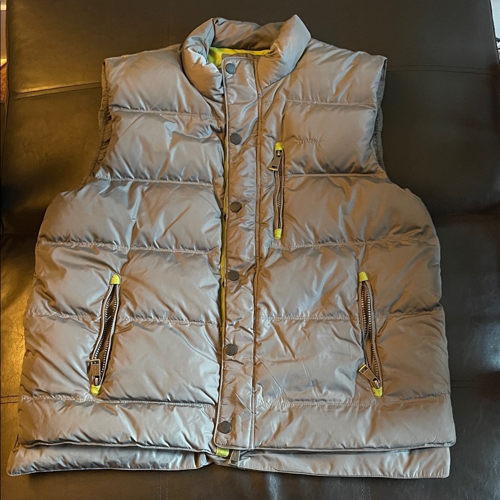 Orvis Green and Gray Vest